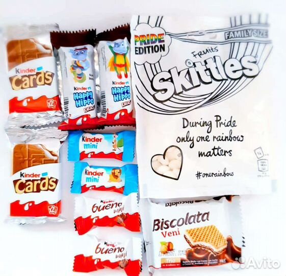 Сладкий подарок в деревянном боксе