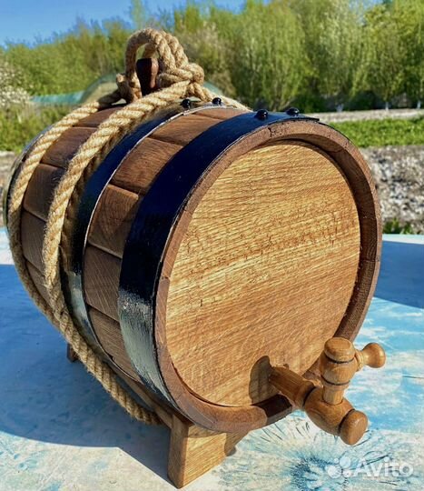 Дубовая бочка 10 литров Премиум