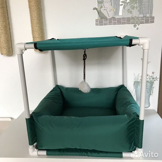 Лежанка с гамаком для кошки