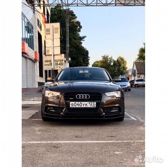 Сплиттер бампера Audi A5