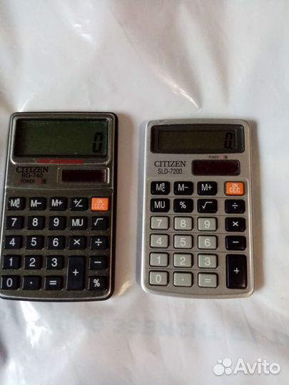 Калькуляторы Сitizen