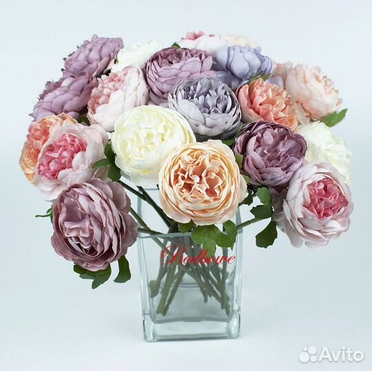 Пионы цветы искусственные