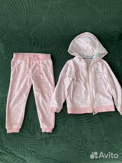 Спортивный костюм для девочки 1,5-2 года