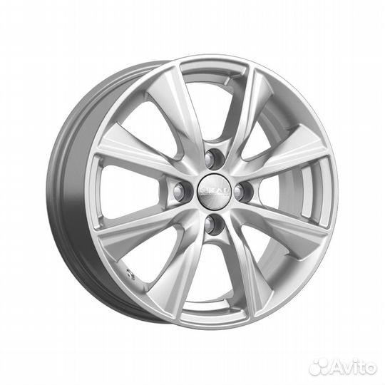 Литые диски 6x15 4x100 60.1 ET40 скад Порту селена