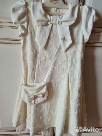 Платье нарядное для девочки, 6-7л