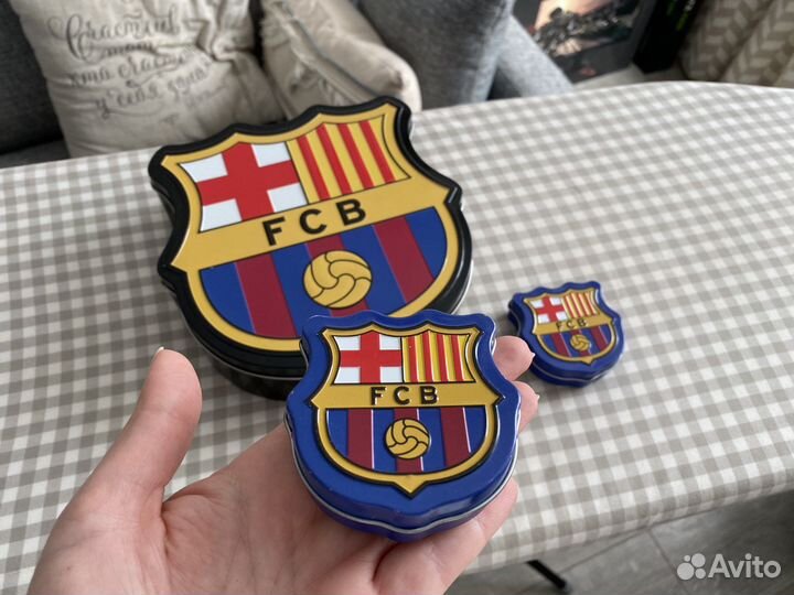 Жестяная коробка FCB (FC Barcelona, фк Барселона)