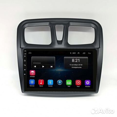 Штатная магнитола Renault Logan 2, Sandero 10" купить в Набережных ...