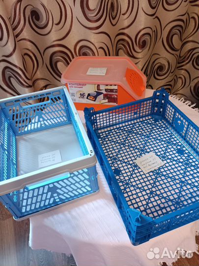 Ящик пластиковый 1 лот