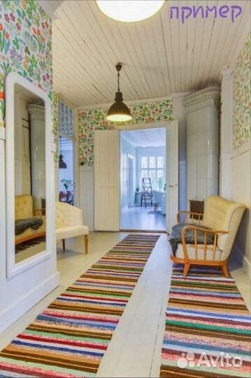 Домотканый половик, на ткацком станке. Русь