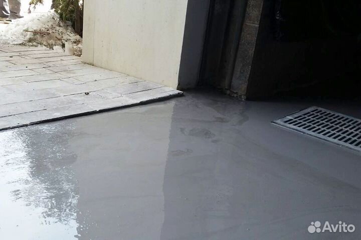 Полимерные полы в гараж