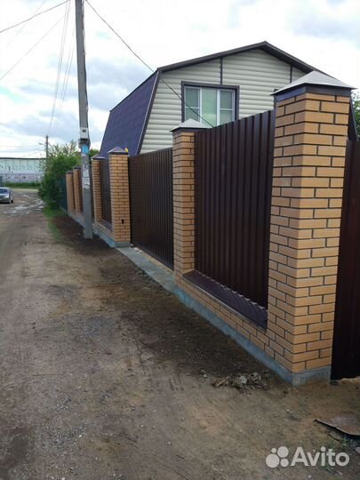 Заборы монолитные под ключ