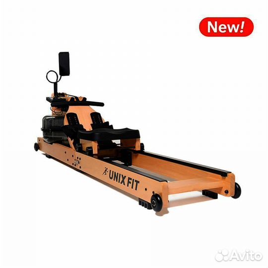 Гребной тренажер unixfit Wood Rower Light