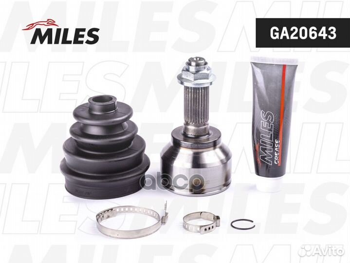 Шрус mazda 3 03/5 05-10 нар. GA20643 Miles