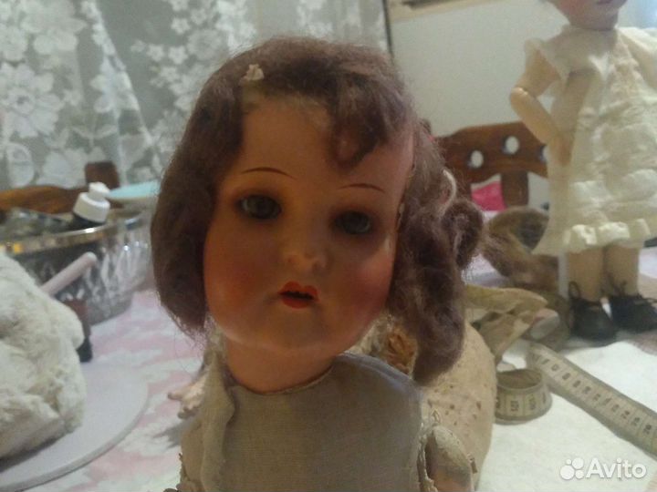Антикварная редчайшая куколка Хойбах Коперсдольф