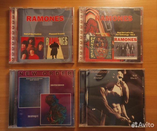 CD диски pop, rock, punk
