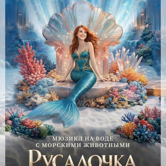 Промокод на Шоу Русалочка Москвариум 10%