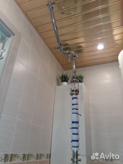 Самогонный аппарат 1.5 дюйма с кубом 37 литров