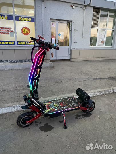 Электросамокат 6000w кастом