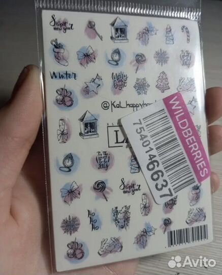 Наклейки для ногтей все