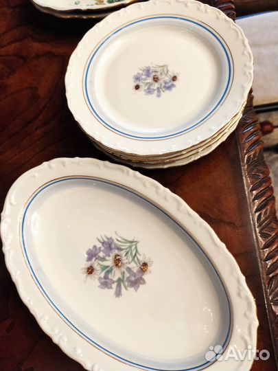 Тарелки салатники Кахла ГДР, Чехословакия, Польша