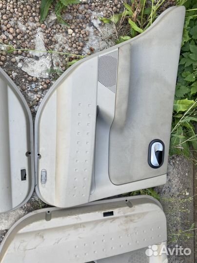 Карты дверные Рено Меган2 со шторками