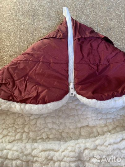 Конверт на овчине в коляску