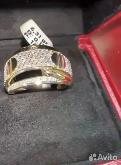 Золотое кольцо картье 585 проба