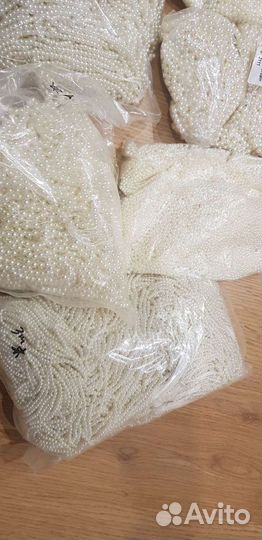 Бисер, жемчуг, стразы