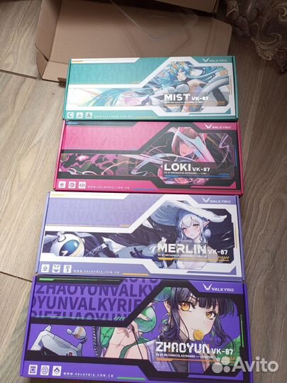 Механическая аниме клавиатура Valkyrie Vk87/VK99