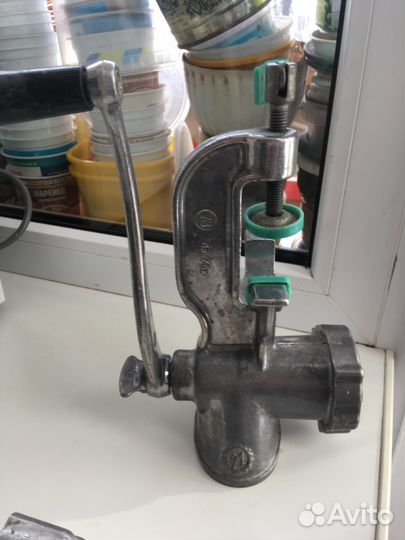 Мясорубка механическая, ножи сменные