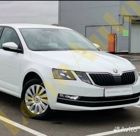 Передний бампер Skoda Octavia A7 2017-2020 B4