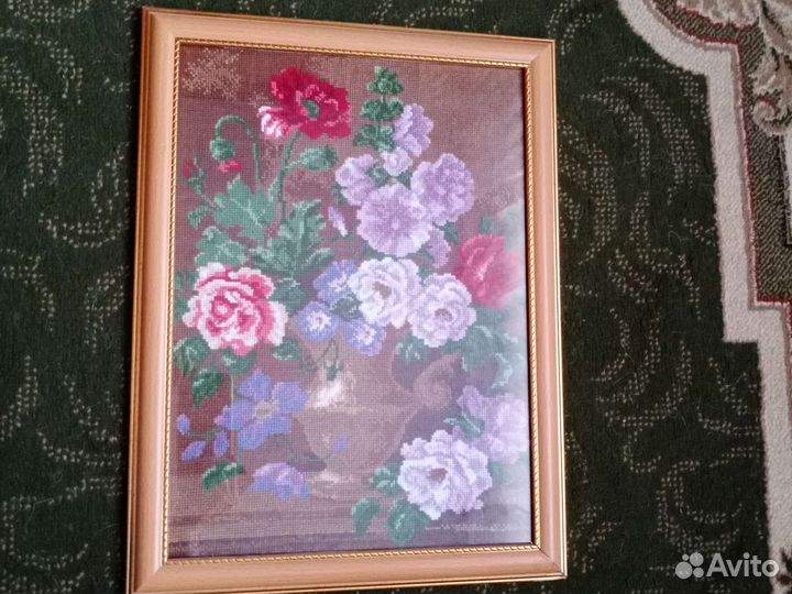 Картина (вышивка крестом)