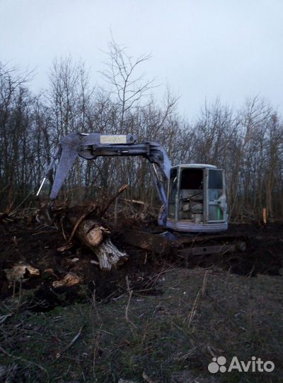 Услуги мини-экскаватора