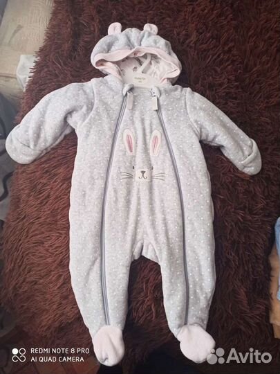 Комбинезон + шапочка в