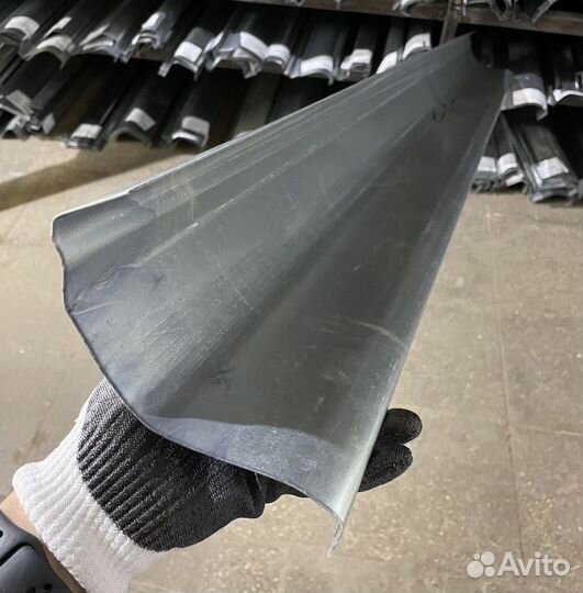 Порог левый Lexus LS 1994-2000 (1мм)