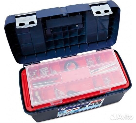 Ящик для инструментов с лотком + органайзер 50х25