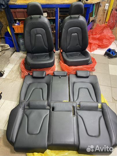 Салон/сиденья ауди А4 B8 рест