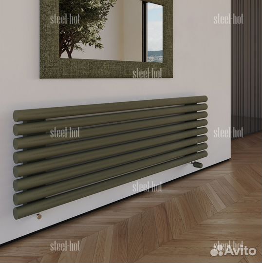 Дизайнерский радиатор отопления Steel