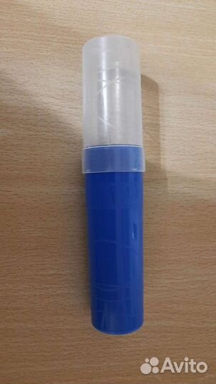 Пенал синий для канцелярских принадлежностей