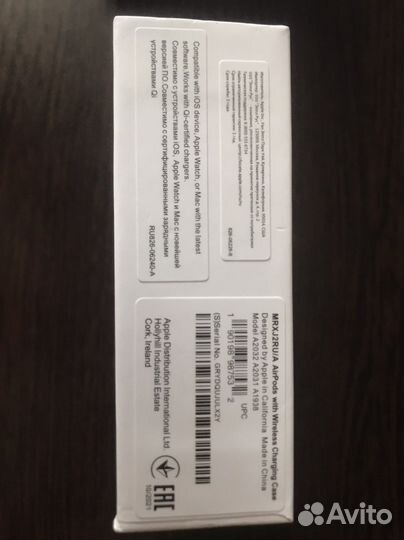 Беспроводные наушники apple airpods 2