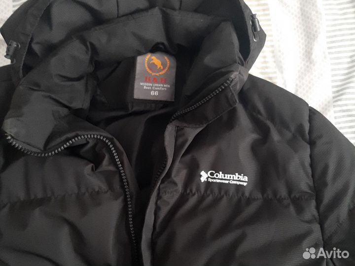 Пуховик зимний мужской Columbia