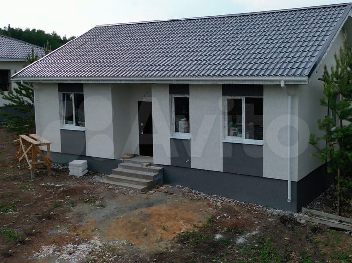 Коттедж 128 м² на участке 6,5 сот.