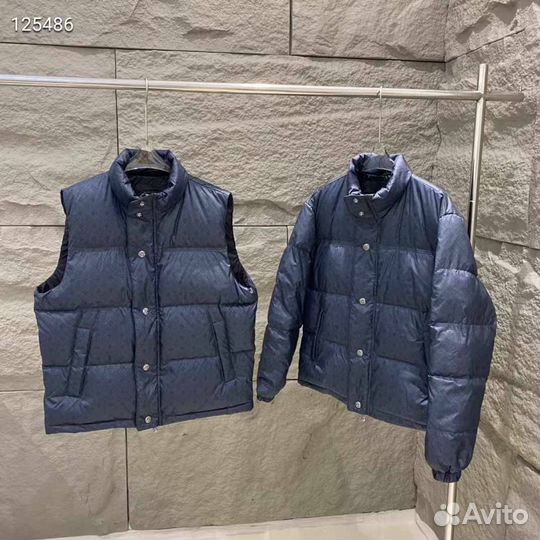 Chrome hearts пуховик и жилетка