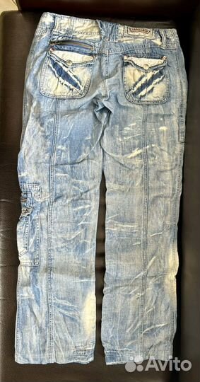 Джинсы женские широкие