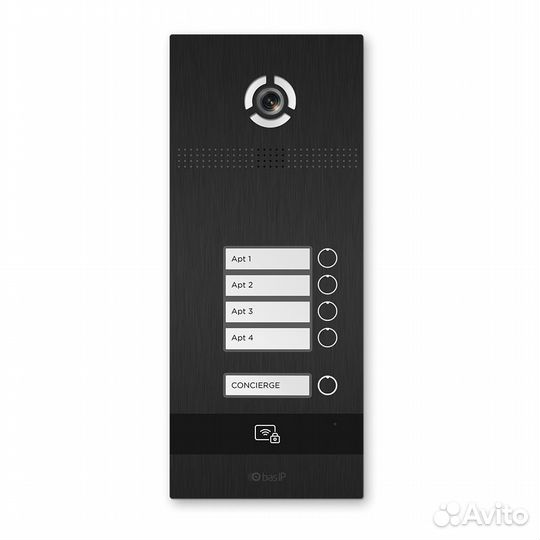 Вызывная панель BAS-IP BI-04FB black