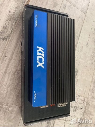 Усилитель и динамики