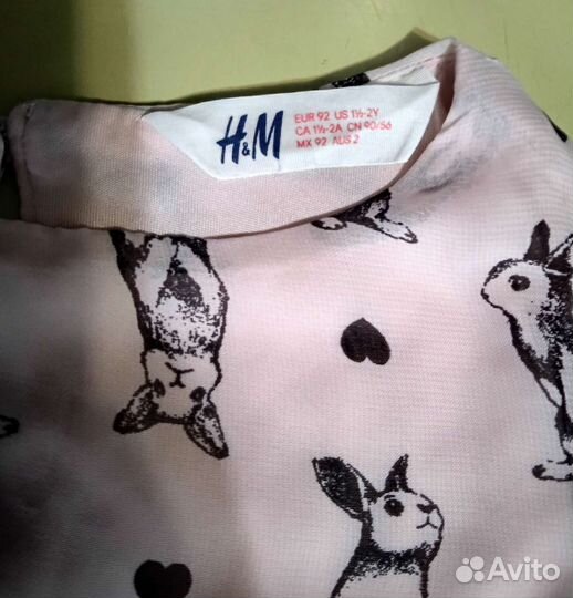 Вещи на девочку 86-92см