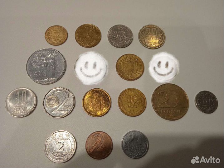 Обмен иностранными монетами