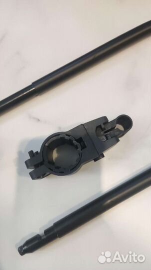 Замок для велосипеда типа скоба + крепление