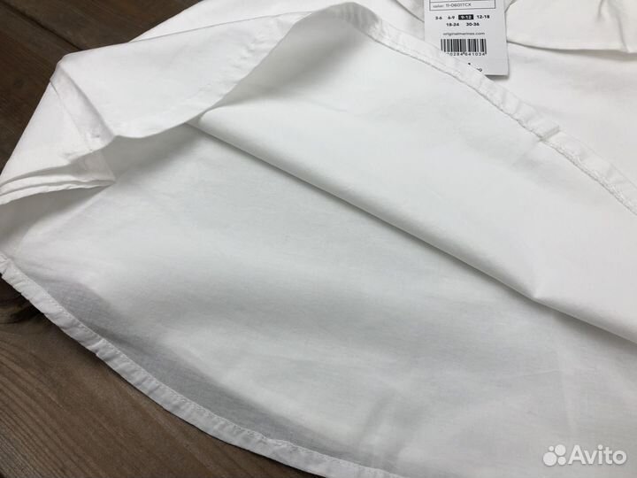 Белое платье для девочки асимметрия Италия